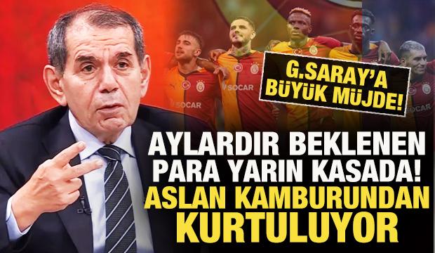 Galatasaray'a müjde! Aylardır beklenen para yarın kasada! Aslan, kamburundan kurtuluyor