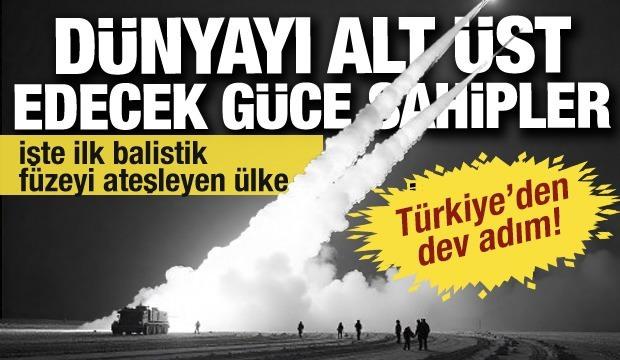 İlk balistik füzeyi kim ateşledi? İşte ülkelerin tarihi füze yarışı!