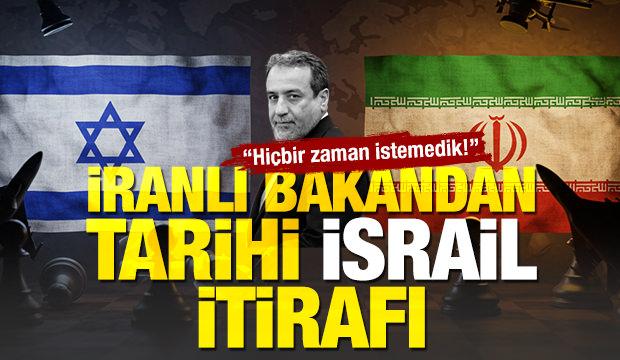 İran'dan ilginç çıkış: 'İsrail'i haritadan silmeyi hiçbir zaman istemedik'