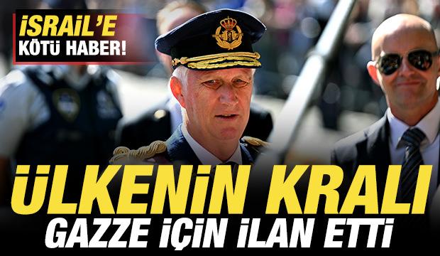 İsrail'e kötü haber! Ülkenin Kralı Gazze için resmen ilan etti! Tarihe geçti