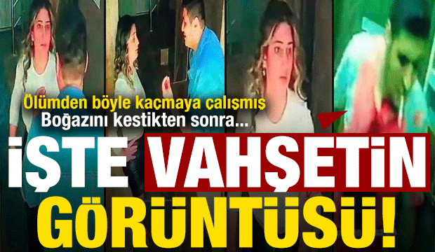 İşte vahşetin görüntüsü! Katledilmekten böyle kaçmaya çalışmış ama...