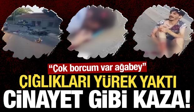 Kadıköy'de dehşet kaza: Motosiklet aydınlatma direğine çarptı, 2 yaralı