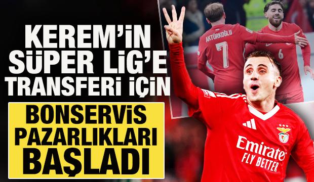 Kerem Aktürkoğlu'nun Süper Lig'e transferi için bonservis pazarlıkları başladı!