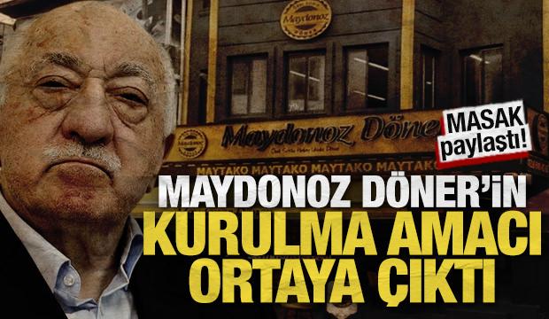 Maydonoz Döner'in kurulma amacı ortaya çıktı