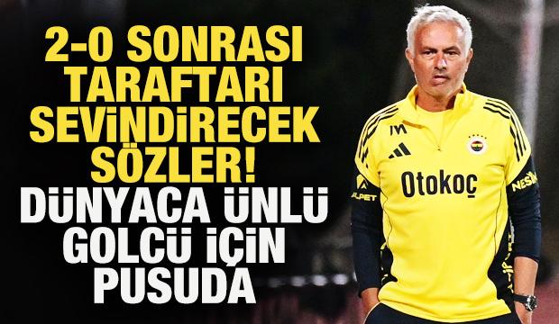 Mourinho dünyaca ünlü golcü için pusuda! Taraftarları sevindirecek açıklama