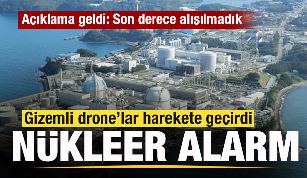 Nükleer tesis üzerinde 3 gizemli drone! Ülke alarma geçti! Kim yaptı bilinmiyor