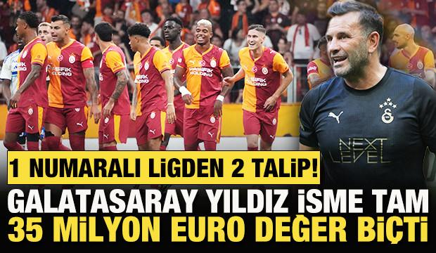 Premier Lig'den 2 talip çıktı! Galatasaray, yıldız isme 35 Milyon Euro değer biçti