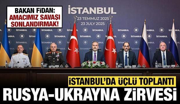 Rusya-Ukrayna barış görüşmeleri: Bakan Fidan'dan önemli açıklama!