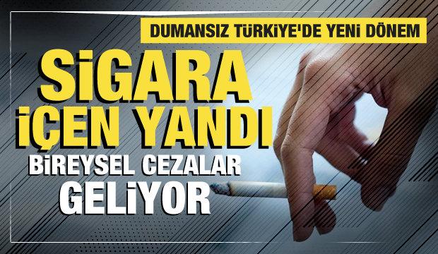 Sağlık Bakanlığı duyurdu: Artık sigara içene de ceza uygulanacak