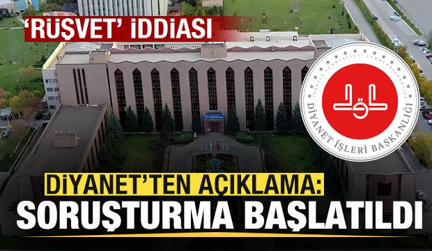 Sosyal medyada gündem olan 'Rüşvet' iddiası! Diyanet'ten açıklama: Soruşturma başlatıldı