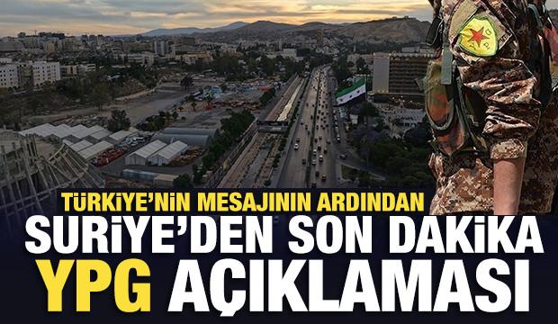 Suriye Dışişleri Bakanlığı, PKK/YPG ile yapılan anlaşmanın ilerlemediğini açıkladı