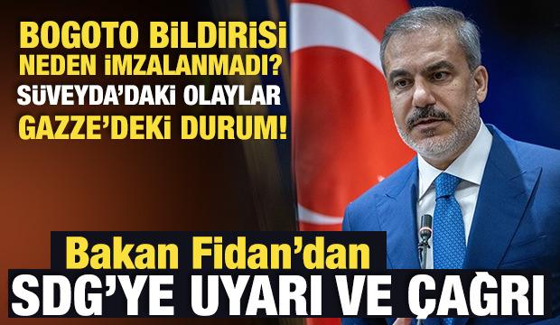 'Suriye'ye müdahale ederiz!' diyen Bakan Fidan'dan son dakika açıklamalar