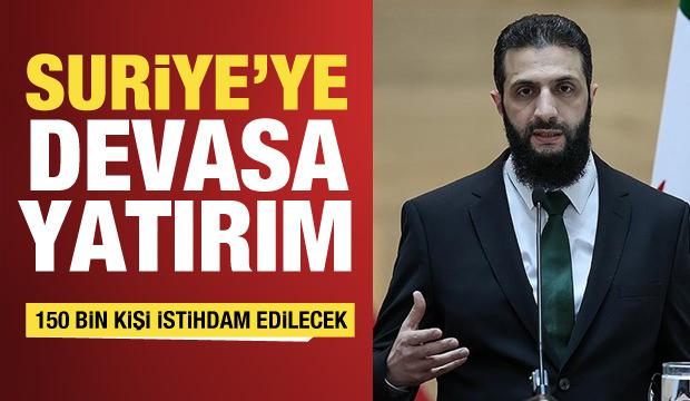 Suudi Arabistan'dan Suriye'ye dev yatırım