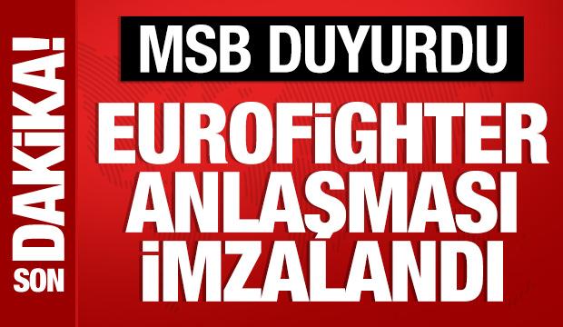Türkiye ve İngiltere arasında Eurofighter anlaşması