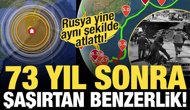 73 yıl sonra şaşırtan benzerlik! Rusya yine aynı şekilde atlattı!