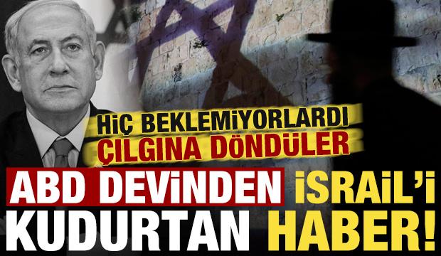ABD devinden İsrail'i çıldırtan manşet! Görünce kudurdular...
