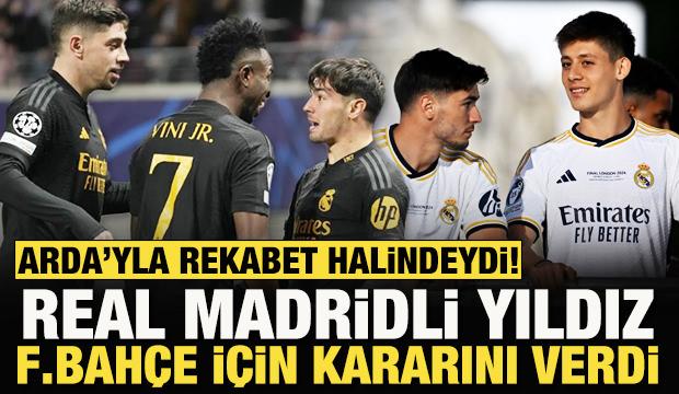 Arda Güler'le forma rekabetindeydi! Real Madridli yıldızdan Fenerbahçe kararı