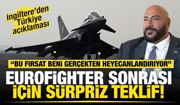 Başkonsolos Poleo 'fırsat' dedi! İngiltere’den Eurofighter mesajı! 