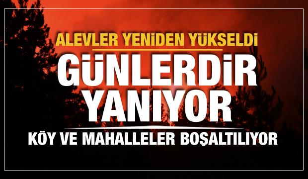 Bursa ve Karabük günlerdir söndürülemiyor! Alevler yeniden yükseldi, yeni tahliyeler var