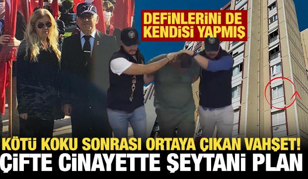 Çifte cinayetteki şeytani plan açığa çıktı! Definlerini de kendisi yapmış!