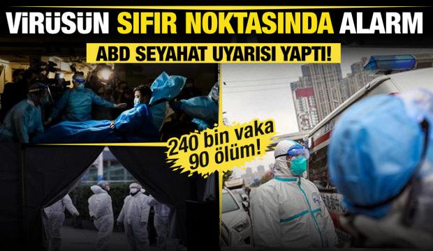 Çin’de ölümcül virüs alarmı! ABD’den seyahat uyarısı! 