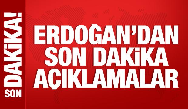 Cumhurbaşkanı Erdoğan, Gabonlu mevkidaşı ile açıklama yapıyor