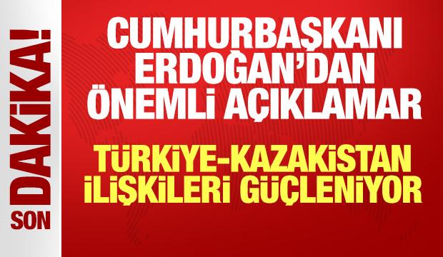 Cumhurbaşkanı Erdoğan'dan önemli açıklamalar