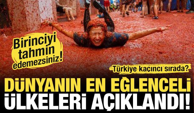 Dünyanın en eğlenceli ülkeleri açıklandı! Birinciyi tahmin edemezsiniz...
