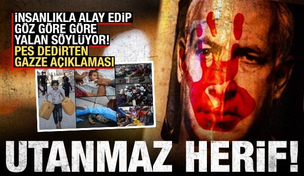 Gazze'de yaşananları görmezden gelen Netanyahu: Gazze'de açlık yok! dedi