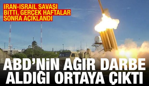 İsrail-İran savaşında ABD'nin aldığı darbe ortaya çıktı! THAAD stoku eridi