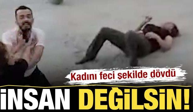 Konya’da güvenlik kamerası nedeniyle kadını dövdü, ağzını burnunu kırdı