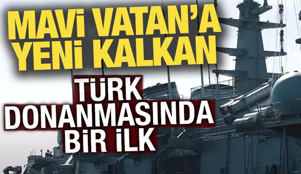 Mavi Vatan'a yeni kalkan! TCG ORUÇREİS füze kuşandı