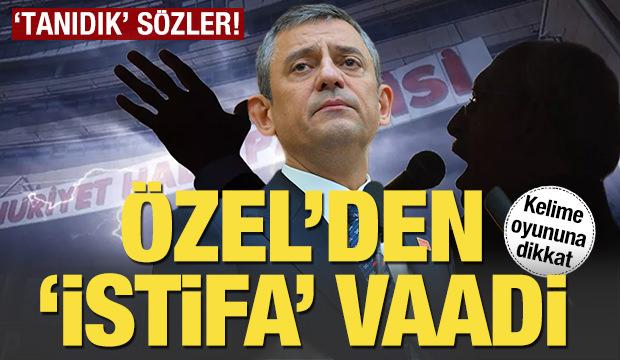 Özgür Özel seçim sonrası istifa edeceği tabloyu açıkladı... İkinci Kılıçdaroğlu vakası mı?