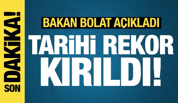 Bakan Bolat'tan ihracat rakamları açıklaması!