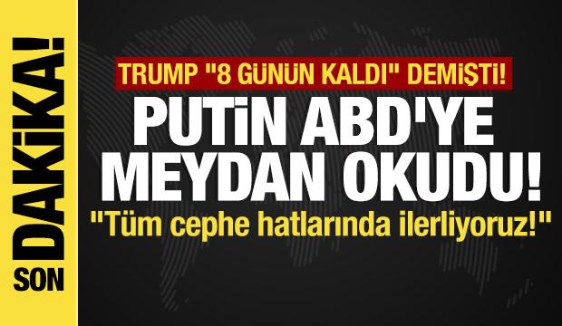 Son dakika...Putin'den flaş Ukrayna açıklaması: "Birliklerimiz tüm cephelerde ilerliyor!"