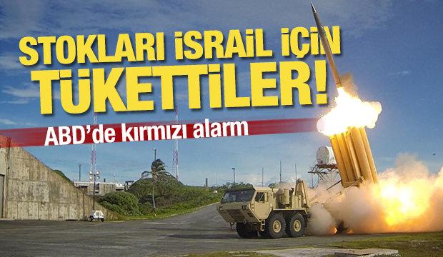 Stoklarını İsrail için tüketen ABD'de kırmızı alarm! İmzalar atıldı