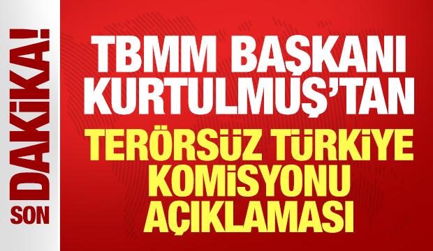 TBMM Başkanı Numan Kurtulmuş'tan son dakika Terörsüz Türkiye Komisyonu açıklaması!