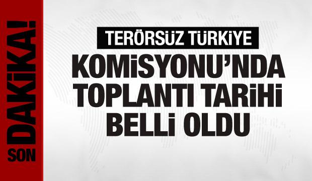 Terörsüz Türkiye Komisyonu'nda ilk toplantı tarihi belli oldu! İşte masadaki konular