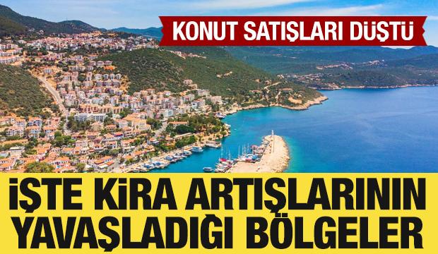 Yazlıkta satış düştü! İşte kira artışlarının yavaşladığı bölgeler