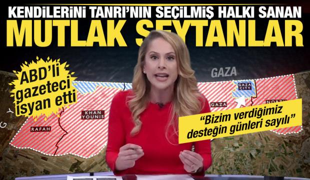 ABD'li gazeteci Kasparian: Kendilerini Tanrı'nın seçilmiş halkı sanan mutlak şeytanlar