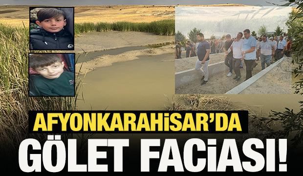 Afyonkarahisar’da gölet faciası: 11 yaşındaki iki çocuk boğularak hayatını kaybetti