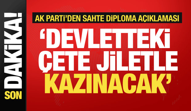 AK Parti Sözcüsü Çelik'ten sahte diploma açıklaması: Devletten söküp atacağız!