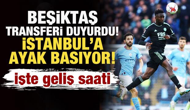 Beşiktaş'tan Ndidi için KAP bildirimi! İmza için İstanbul'a geliyor