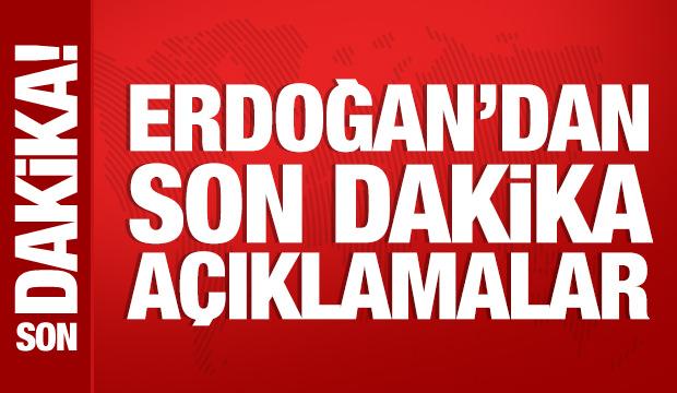 Cumhurbaşkanı Erdoğan, Senegal Başbakanı ile ortak açıklama yapıyor