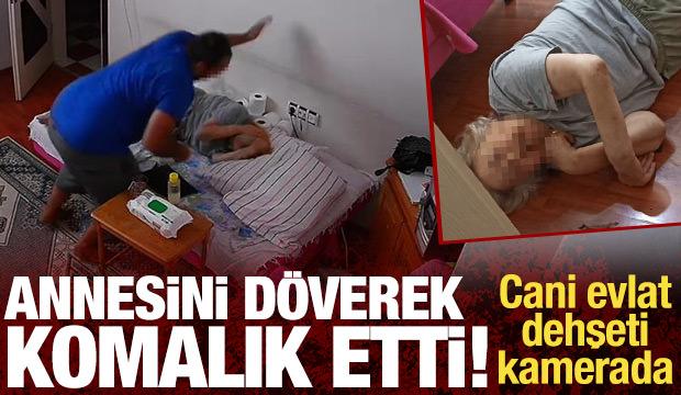 Denizli'de evlat vahşeti: Genç doktor 2 saat dövdüğü yatalak annesini komaya soktu