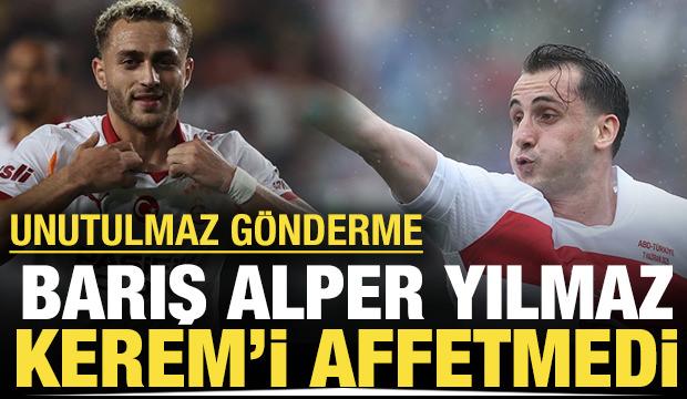 Fenerbahçe'yle anılıyordu: Barış Alper'den Kerem'e olay gönderme