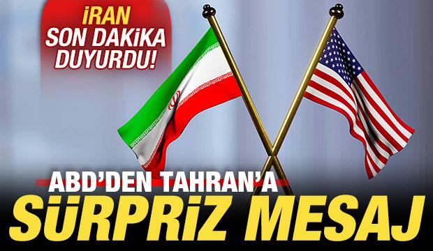 İran son dakika duyurdu! ABD'den, Tahran'a sürpriz mesaj! "Değerlendiriyoruz"