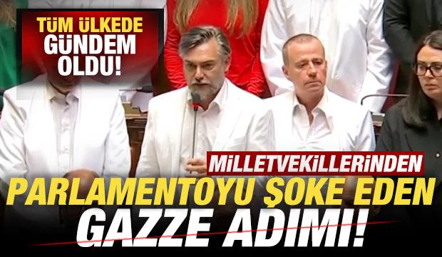 İtalyan vekillerden parlamentoyu şoke eden Gazze adımı! Tüm ülkede gündem oldu