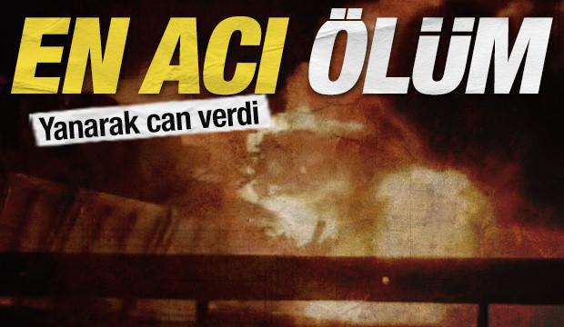 Mardin’de kahreden ölüm: Tır şoförü yanarak can verdi