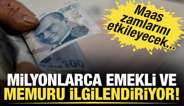 Memur ve emeklinin maaş zammını belirleyen ilk veri açıklandı 